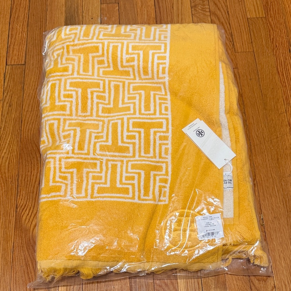 Tory Burch beach towel
